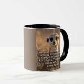 Adventurous Meerkat Living マグカップ (正面右)
