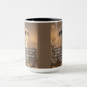 Adventurous Meerkat Living マグカップ (中央)