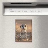 Adventurous Meerkat Living マグネット (インサイチュ (食洗機))