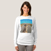 Adventurous Meerkat Living Tシャツ (正面フル)