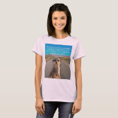 Adventurous Meerkat Living Tシャツ (正面フル)