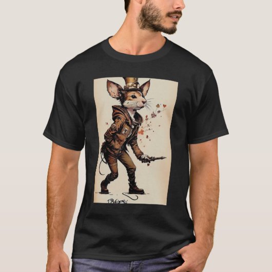 adventurous rat vintage tシャツ (正面)