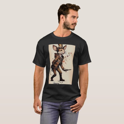 adventurous rat vintage tシャツ (正面フル)