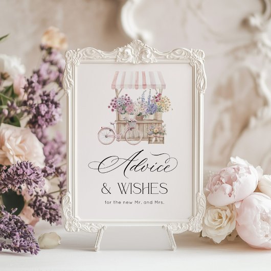 Advice and wishes Fresh Off the Market Elegant ポスター