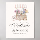 Advice and wishes Fresh Off the Market Elegant ポスター (正面)
