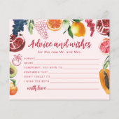 Advice and wishes Fruits Off the Market Bridal (正面)