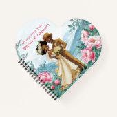 Advice for the Black Couple Bride & Groom ノートブック (正面)