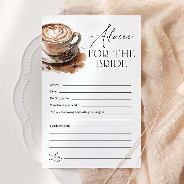 Advice For The Bride Coffee Bridal Shower (クリエイターアップロード済み)