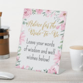 Advice for the Bride Love in Bloom Pedestal Sign 台座サイン (インサイチュ)