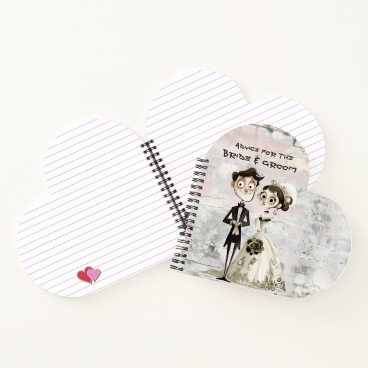 Advice for the Gothic Bride & Groom  ノートブック (内部)