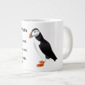 Advice from a Puffin Design ジャンボコーヒーマグカップ (正面右)