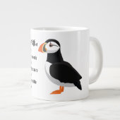 Advice from a Puffin Design ジャンボコーヒーマグカップ (正面右)