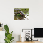 Advice From An Alligator Poster ポスター (ホームオフィス)