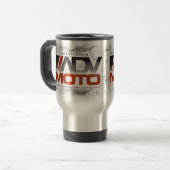 ADVMotoのタンブラー トラベルマグ (正面左)