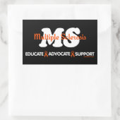 Advocateサポートの教育…MS 長方形シール (バッグ)