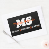 Advocateサポートの教育…MS 長方形シール (封筒)