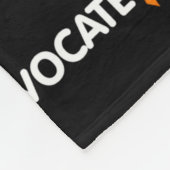 ADVOCATEサポートの教育…RSD フリースブランケット (角)