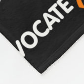 ADVOCATEサポートの教育…RSD/CRPS フリースブランケット (角)