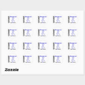 Advocate ALS認識度 ラウンドシール (シート)