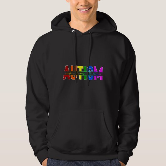 Advocate Autism Speaks Autistic Puzzles Heart Asd パーカ (正面)