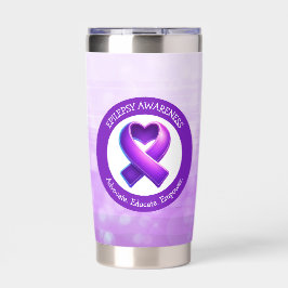 Advocate. Educate. Empower.| Epilepsy Awareness 保温保冷タンブラー