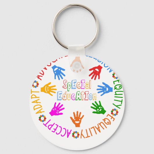 advocate inclusio キーホルダー (正面)