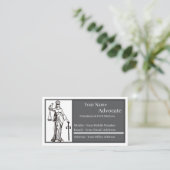 Advocate Standard, 3.5" x 2.0" Business Card 名刺 (スタンド正面)