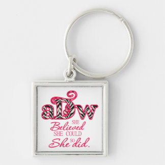 ADWの小さい正方形のkeychain キーホルダー