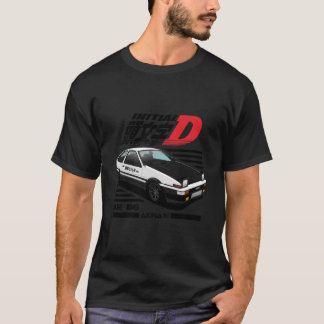 AE86イニシャルDエッセンシャルTシャツ Tシャツ