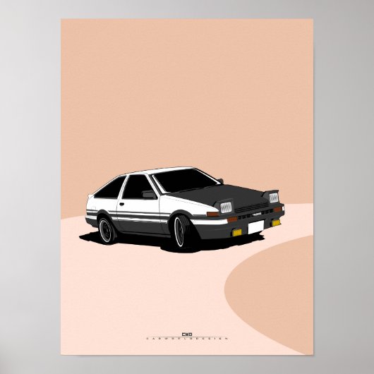 AE86トゥルーノ ポスター (正面)