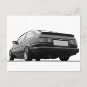 AE86白黒 ポストカード (正面)