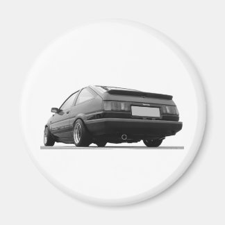 AE86白黒 マグネット