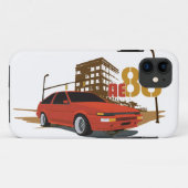 AE86電話箱 Case-Mate iPhoneケース (裏面(横))