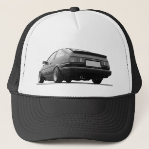 AE86黒及び白 キャップ