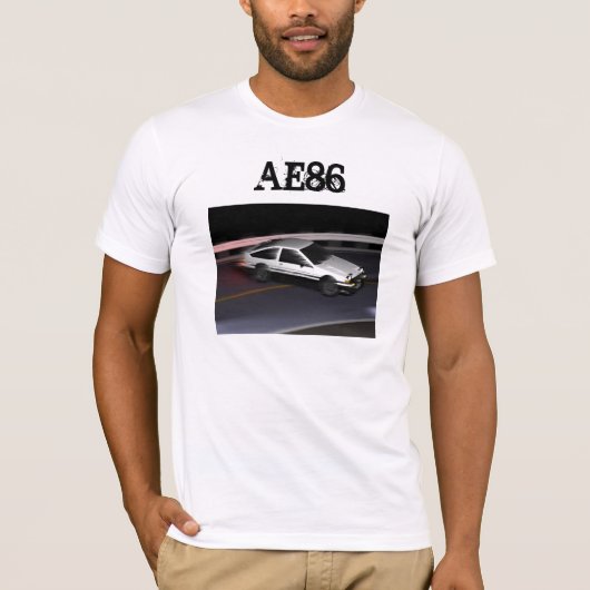 AE86_04、AE86 Tシャツ (正面)