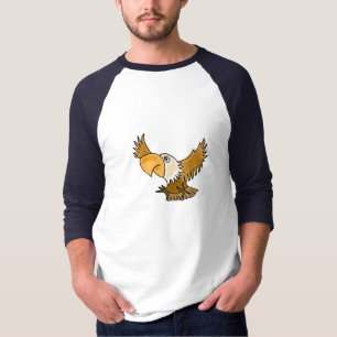 AE-漫画のワシのTシャツ Tシャツ
