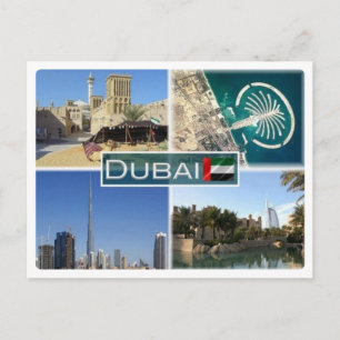 AE 統一された Arab Emirates – ドバイ – ポストカード
