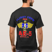 AE-5搭乗員 Tシャツ (裏面)