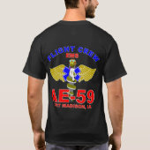 AE-59搭乗員 Tシャツ (裏面)