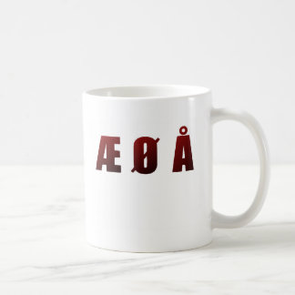 Æ Ø Å コーヒーマグカップ