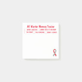 AE Warrior Memory TrackerのPost-Itメモ ポストイット (正面)