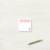 AE Warrior Memory TrackerのPost-Itメモ ポストイット (デスク上)