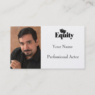 AEA俳優のためのHeadshotの名刺 名刺