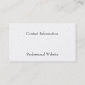 AEA俳優のためのHeadshotの名刺 名刺 (裏面)