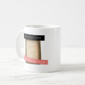 Aedのマグの平野を覚えて下さい コーヒーマグカップ (正面左)