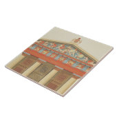 Aegina (323-27のジュピターの寺院の正面 タイル (側面)