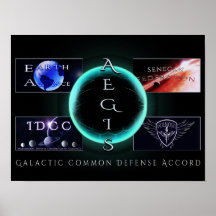 AEGISロゴコラージュ(16x12)