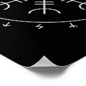 Aegishjalmr Runesポスター ポスター (角)