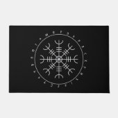 Aegishjalmr Runes Doormats ドアマット (正面)