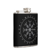 Aegishjalmr Runes Flask (ビニ包まれたル) フラスク (右)